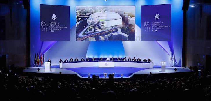 El Madrid aprueba el crédito para las obras del Bernabéu, que se disparan a 525 millones